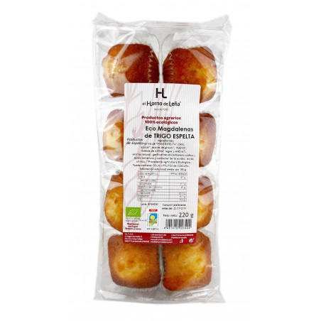 Magdalenas espelta eco 220gr