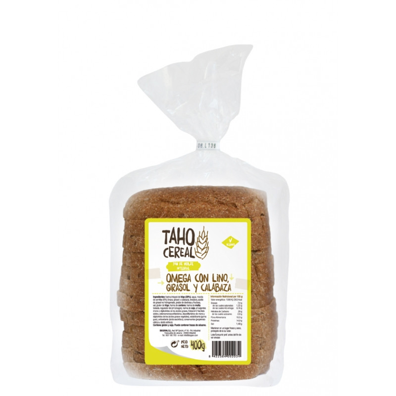 Pan molde omegas 400gr taho