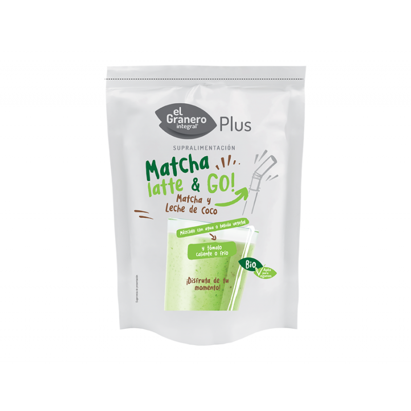 Matcha latte & go bio 150gr.
