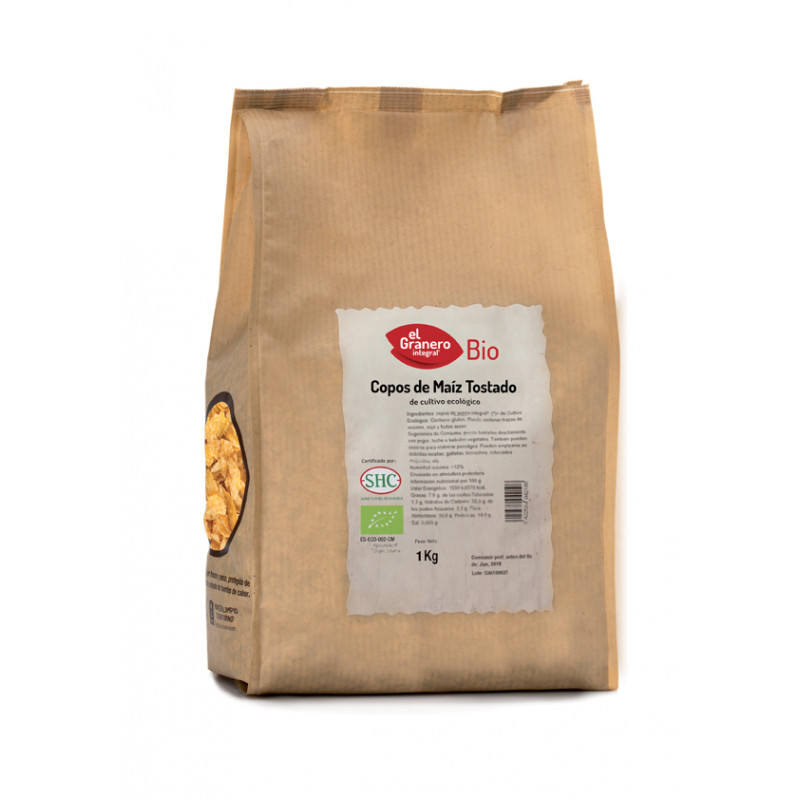 Copos maiz tostados 1kg graner