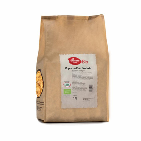 Copos maiz tostados bio 1kg el granero