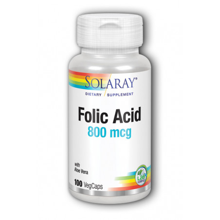 Acido folico 800mg 100c solara
