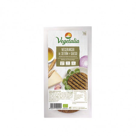 Vegeburguer seitan queso