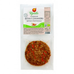 Vegeburguer seitan zanahoria