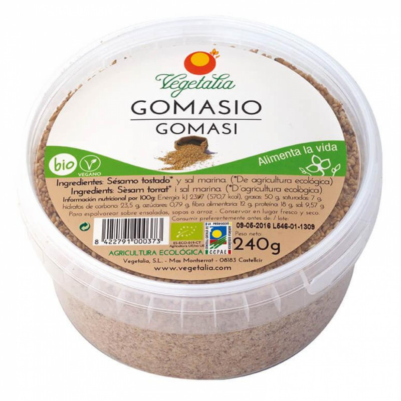 Gomasio 240gr tarrin vegetalia