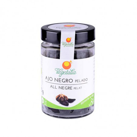 Ajo negro pelado 200gr vegetal