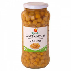Garbanzos cocidos 540g vegetal