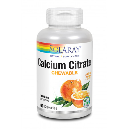 Calcium citrate 100mg  60cop. mastic. solary