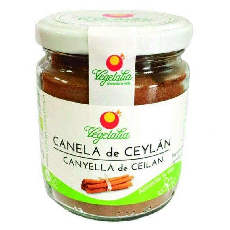 Canela ceylan polvo 80gr vegetalia
