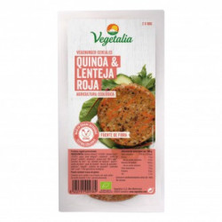 Vegeburguer quinoa y lenteja