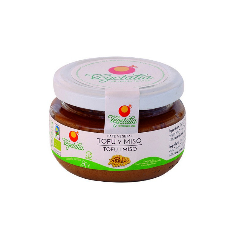 Pate tufu y miso 110g vegetali
