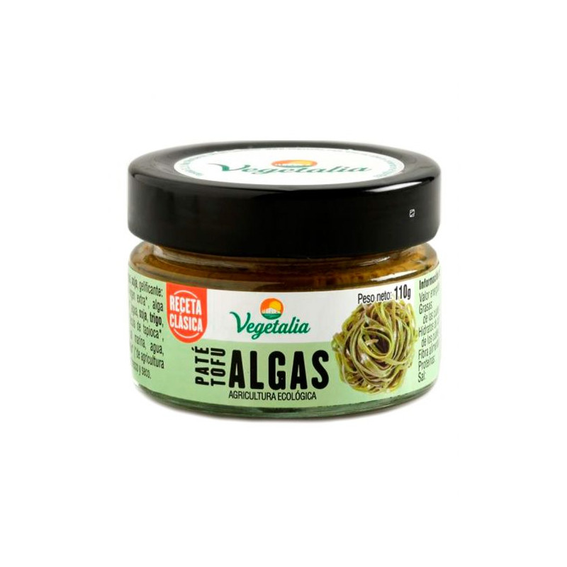 Pate tofu algas 110gr bio vegetalia
