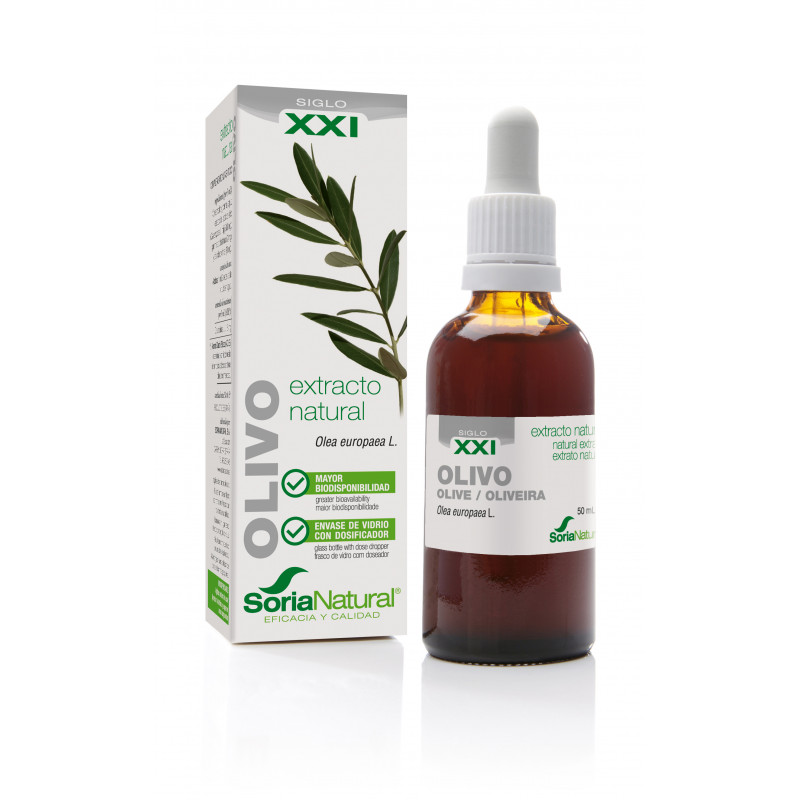 Extracto olivo 50ml soria nat