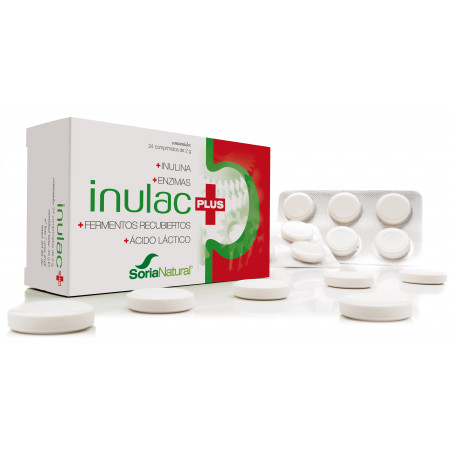 Inulac plus 24 comp masticables soria natural