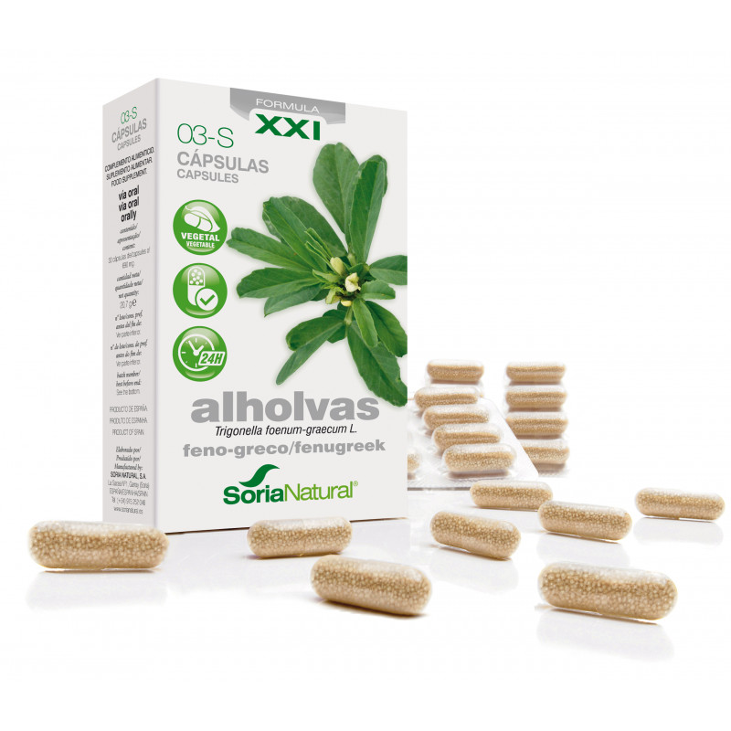 Fxxi alholva 30caps soria natural