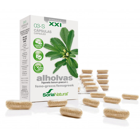 Fxxi alholva 30caps soria natural
