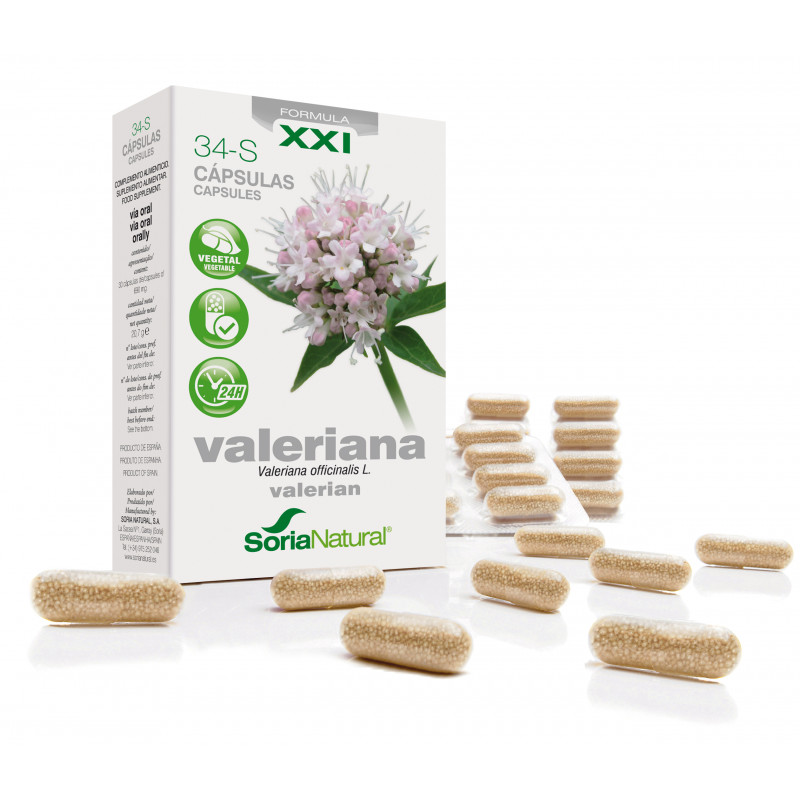Fxxi valeriana 30caps soria natural