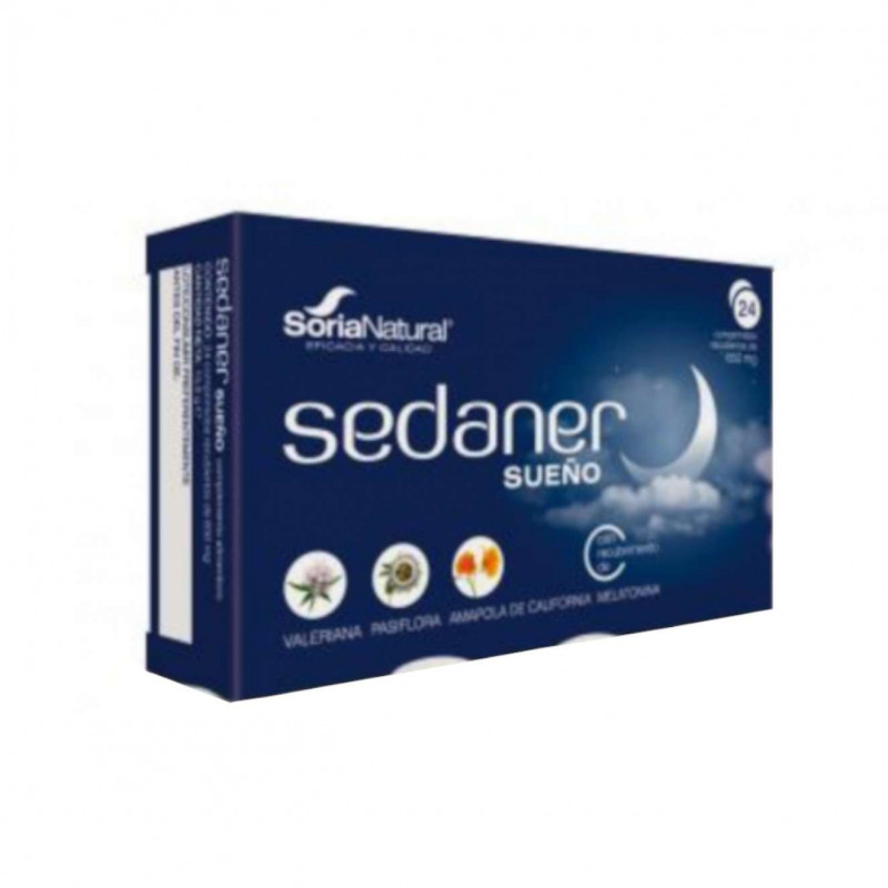 Sedaner sueño 24comp. 650mg soria natural