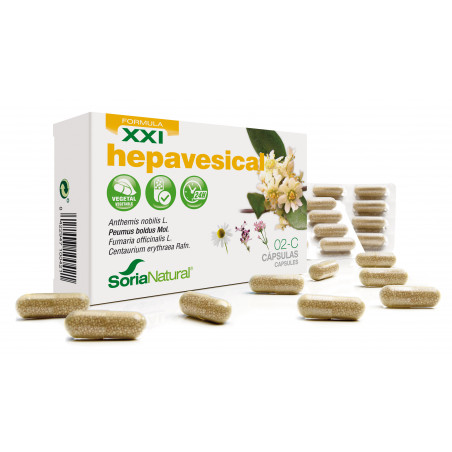 Fxxi hepavesical 30caps soria natural
