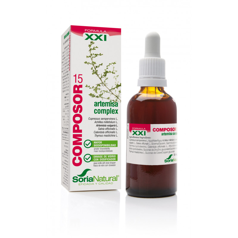 Composor 15 artemisa 50ml soria natural