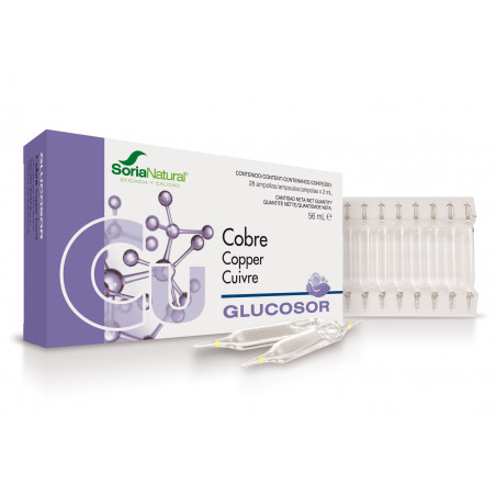 Glucosor cobre 28-ampollas s/n