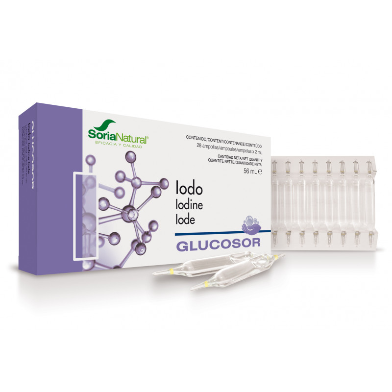 Glucosor iodo 28ampll s/n