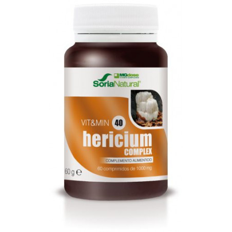 Hericium complex 60 comprimidos 1000mg soria natur