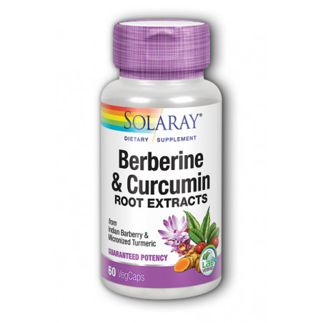 Berberine+curcuma 60cap solara