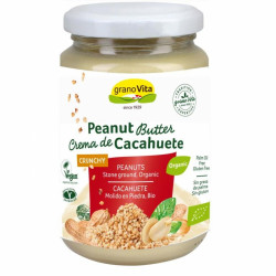 Crema cacahuete crujiente bio 350gr granovita