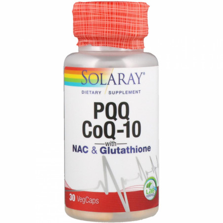 Pqq con coq-10 30caps solaray