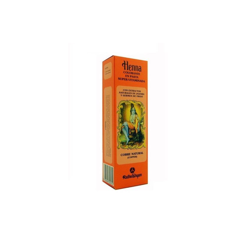 Henna pasta cobre natural