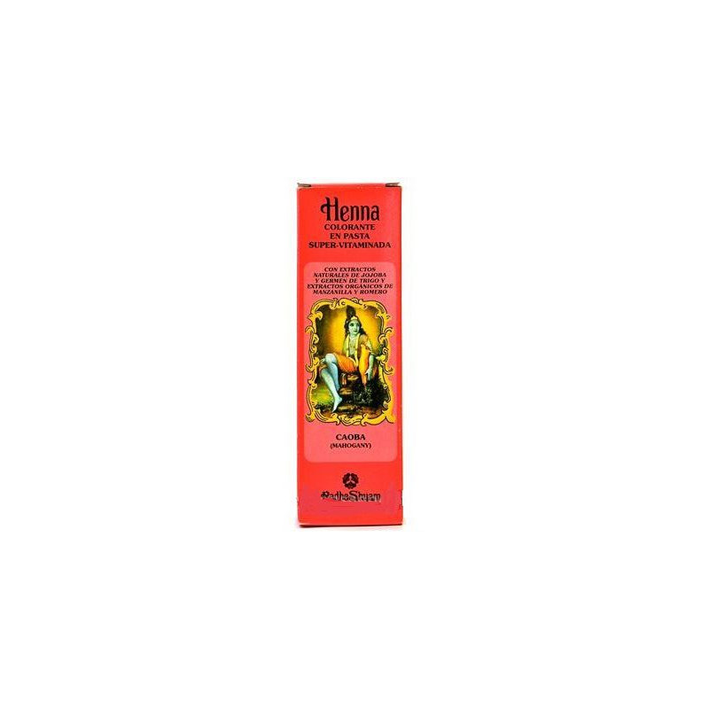 Henna pasta caoba