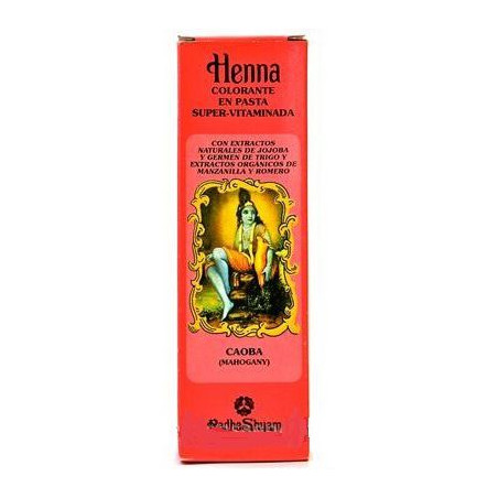 Henna pasta caoba