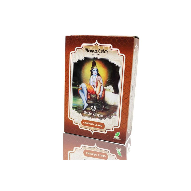 Henna pasta castaño oscuro