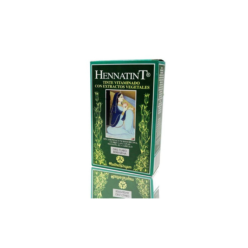 Hennatint gris claro berenjena r/s