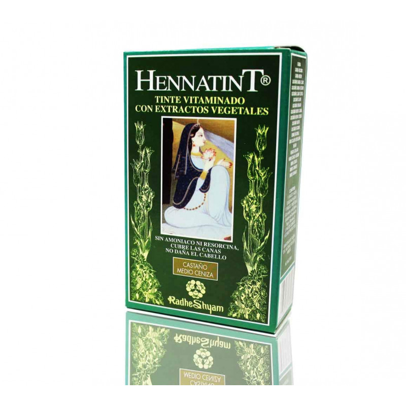 Hennatint castaño medio ceniza