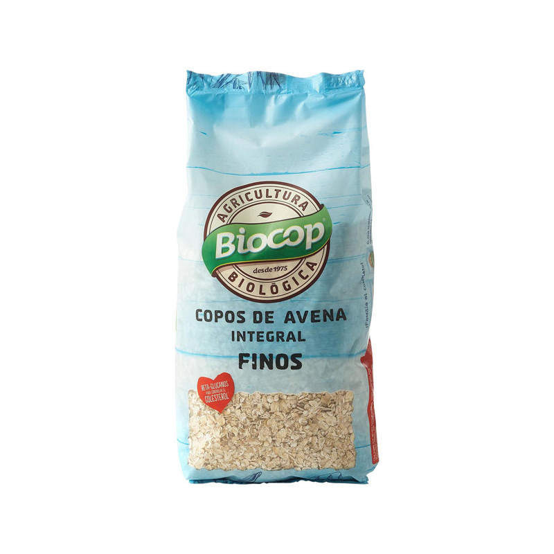 Copos avena finos integral 500gr.biocop
