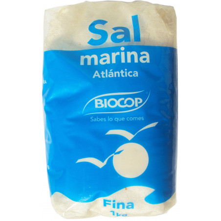 Sal atlantica marina fina 1kg.biocop
