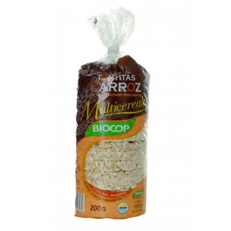 Tortas arroz multicereales s/g biocop
