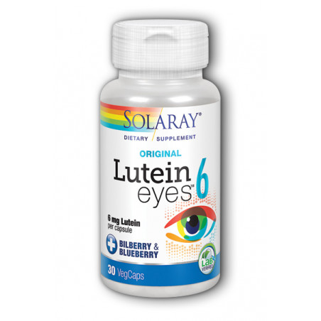 Lutein eye 6mg 30cap solaray