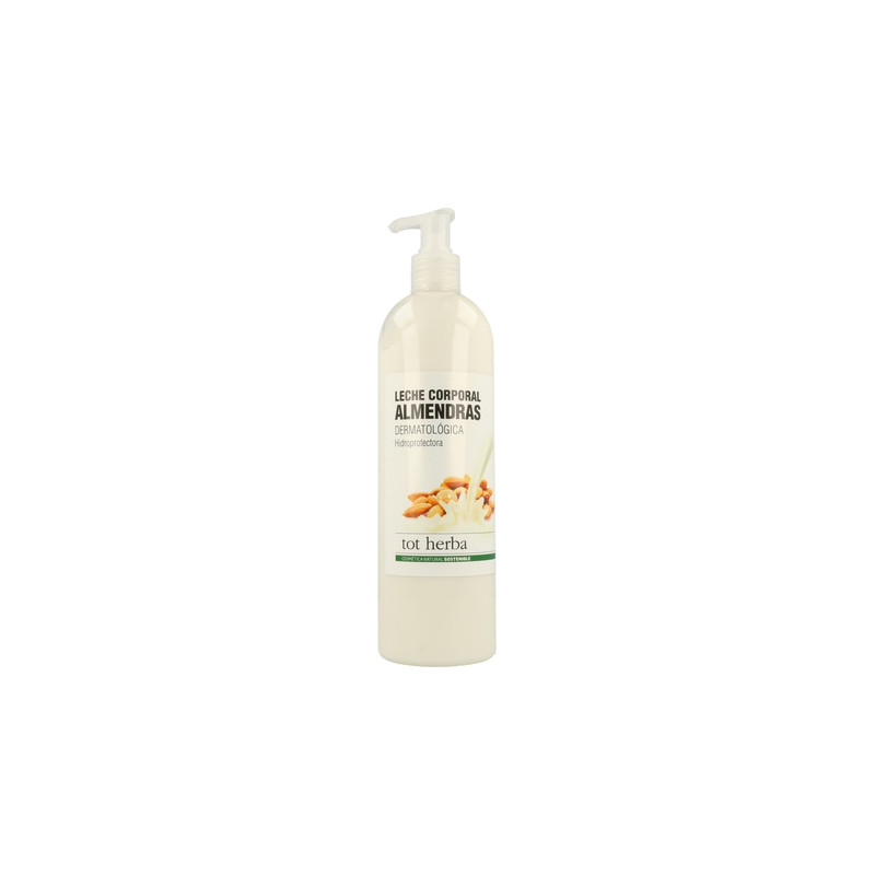 Leche corporal almendras 500ml tot herba