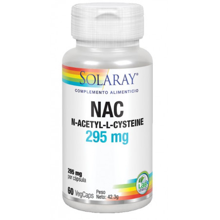 Nac 60caps 295mg solaray