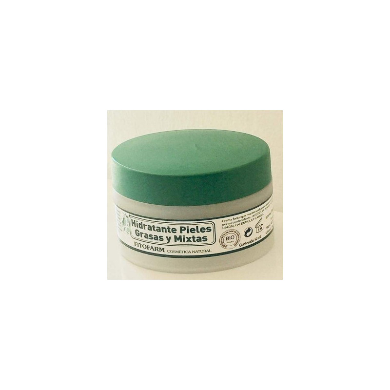 Crema facial hidratante pieles grasas y mixtas 50m