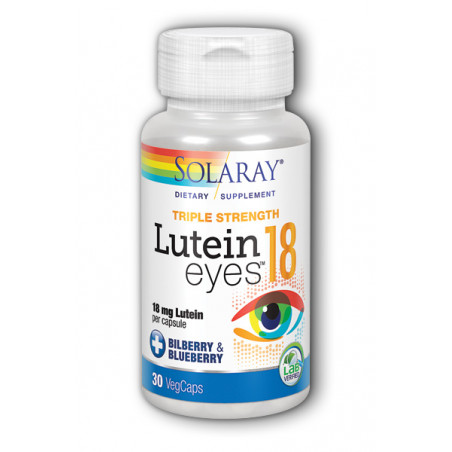 Lutein eyes 18mg 30cap solaray