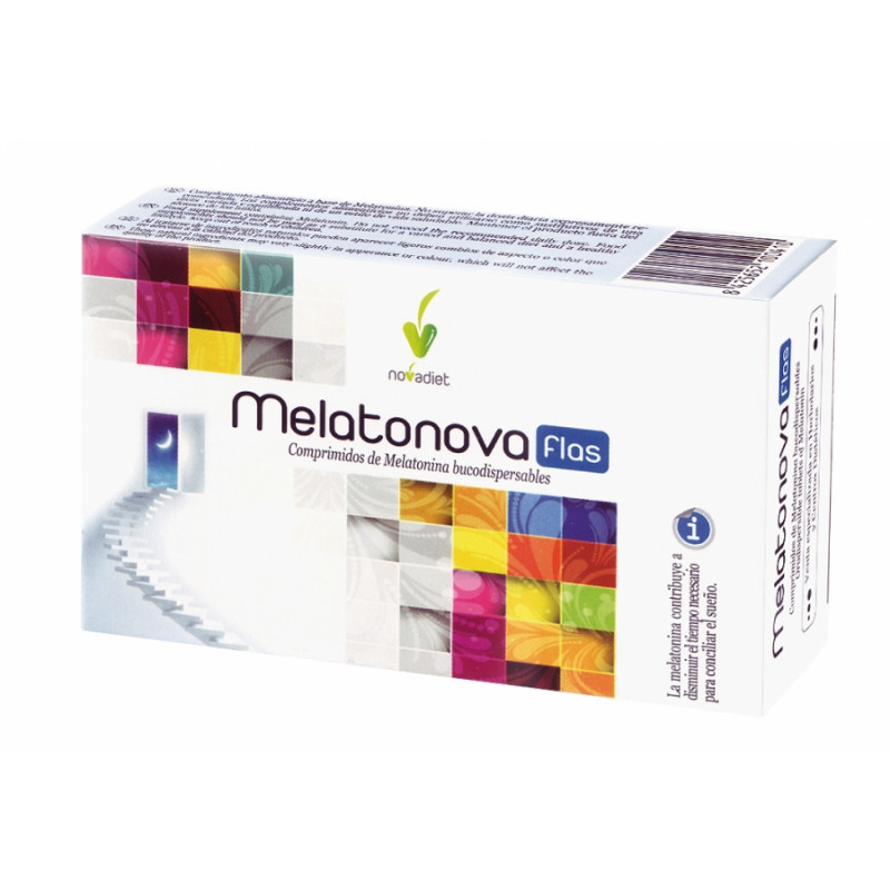 Melatonova flas 30comp novadiet