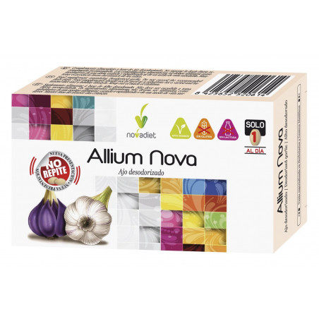 Allium nova (ajo desodorizado) 30comp.novadiet