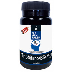 Triptofano+b6+mg 30cap. elementales novadiet