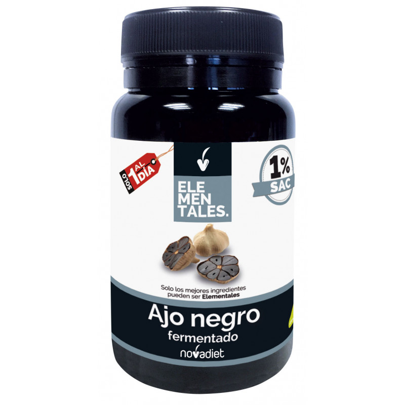 Ajo negro 30cap.(1 al dia) elemetales novadiet