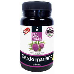 Cardo mariano 30cap.(1 al dia )elementales novadie