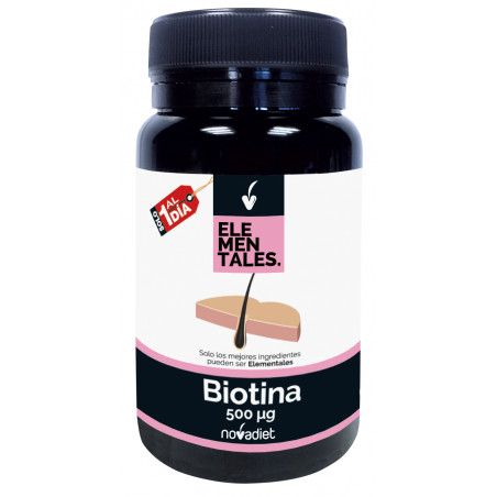Biotina 500ug 120comp. elementales novadiet